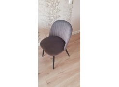 Стул на металлокаркасе Gabi gray / black фото покупателя 731