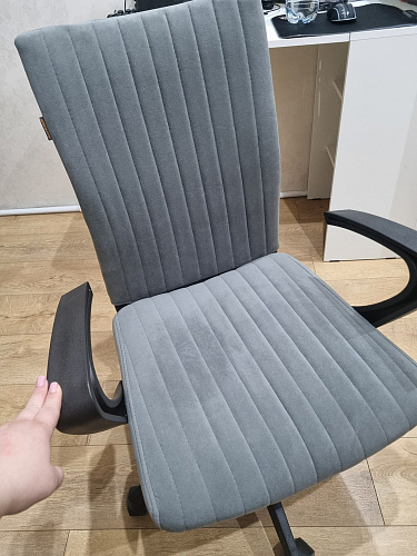 Компьютерное кресло Spark флок розовый 137 фото покупателя 7