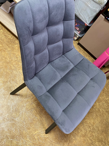 Стул на металлокаркасе Челси К бирюзовый / черный фото покупателя 194