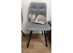 Стул на металлокаркасе Чилли горчичный / белый фото покупателя 215