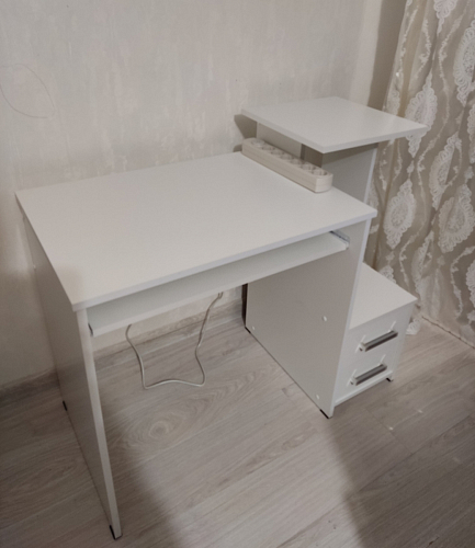 Компьютерный стол Джаз-24 левый дуб сонома фото покупателя 126