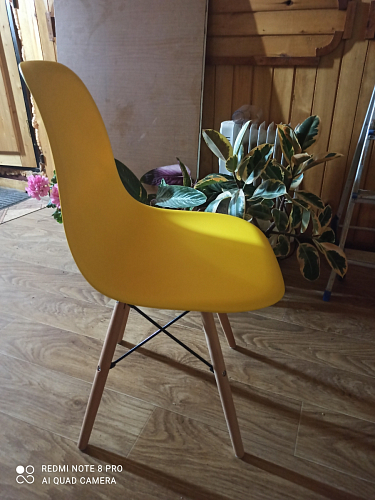 Пластиковый стул Eames PC-015 серый фото покупателя 462