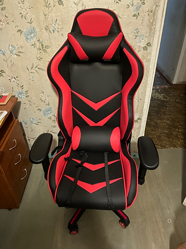 Компьютерное кресло Racer черное / красное фото покупателя 107