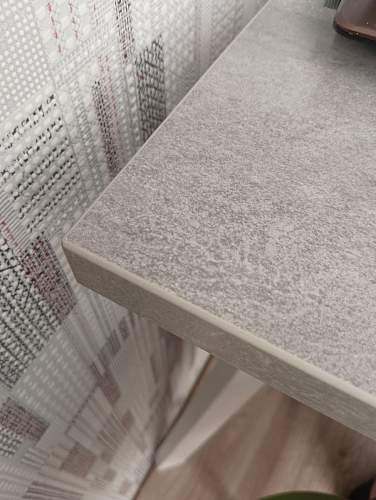 Стол Тринити Лофт 120 32 мм дуб галифакс табако / черный матовый фото покупателя 428