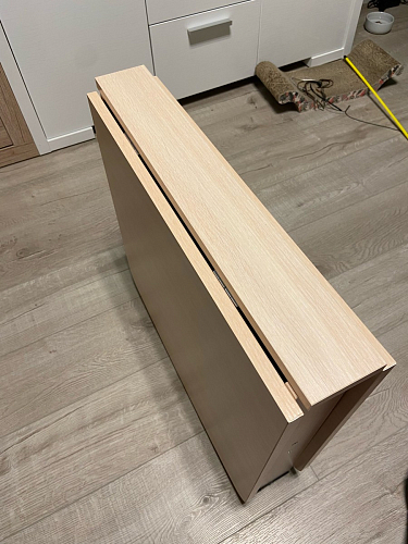 Стол-книжка СтК6 венге / дуб молочный высота 54 см фото покупателя 88