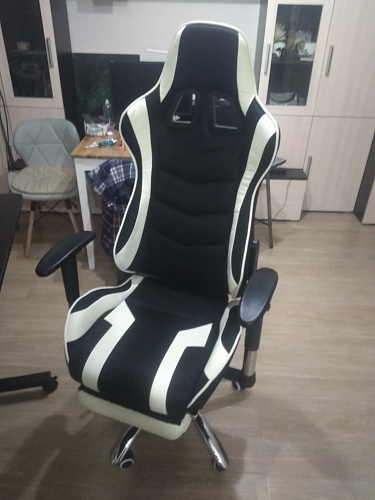 Компьютерное кресло Kano 1 light blue / black фото покупателя 176