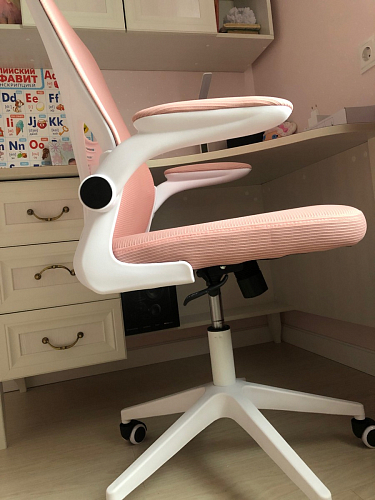 Компьютерное кресло Konfi light gray / blue / white фото покупателя 300