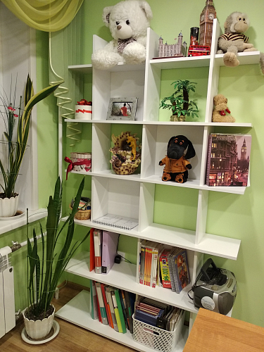 Стеллаж СТ-6 дуб сонома / белый фото покупателя 11