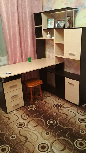 Компьютерный стол КС15 левый дуб сонома фото покупателя 40