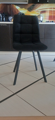 Комплект из "Стул на металлокаркасе Чилли розовый / черный каркас" 2 шт. фото покупателя 334