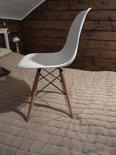 Пластиковый стул Eames PC-015 желтый фото покупателя 183