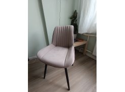 Стул на металлокаркасе Вейв П темно-серый / черный фото покупателя 329