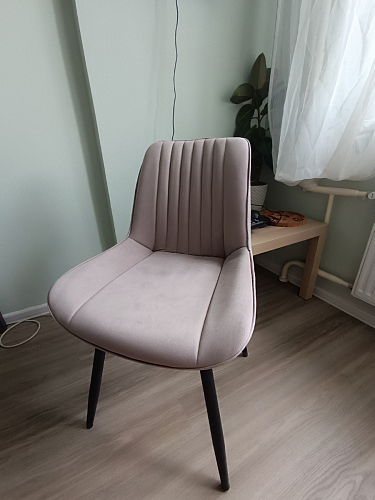 Комплект стульев Седа К 2 шт латте / черный фото покупателя 329