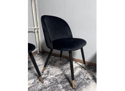 Стул на металлокаркасе Gabi 1 gray / black фото покупателя 557