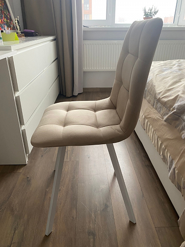 Стул на металлокаркасе Чилли зеленый / черный фото покупателя 1157