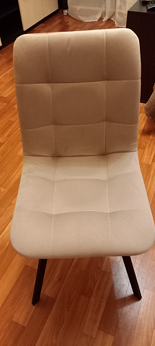 Стул на металлокаркасе Чилли зеленый / черный фото покупателя 1400