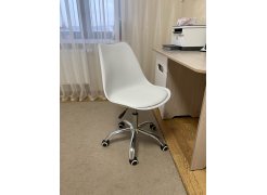 Компьютерное кресло Kolin с подушкой clear / white фото покупателя 403