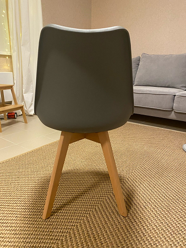 Деревянный стул Bonuss dark gray фото покупателя 141