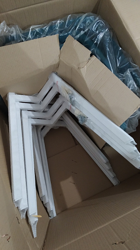 Стул на металлокаркасе Чилли К светло-серый велюр / черный каркас фото покупателя 23