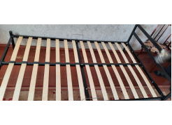 Односпальная кровать Фади 80х200 черная фото покупателя 762