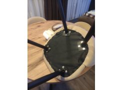 Стул на металлокаркасе Gabi blue / black фото покупателя 691