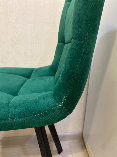 Стул на металлокаркасе Чилли бирюзовый / белый фото покупателя 790