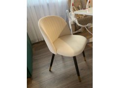 Стул на металлокаркасе Gabi 1 light purple / black фото покупателя 786