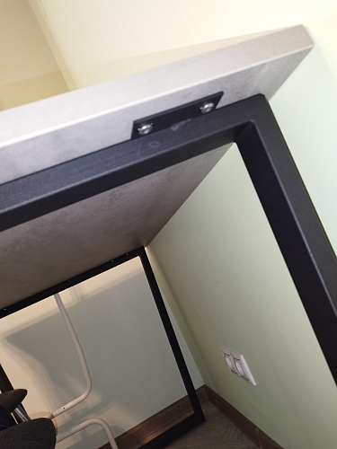 Деревянный стол Лота Лофт 120х75 белый матовый / дуб крафт золотой фото покупателя 960