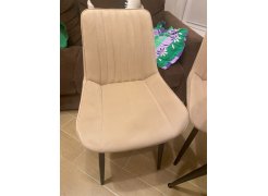 Стул на металлокаркасе Вейв светло-серый (hl 63) / 10К черный каркас фото покупателя 24