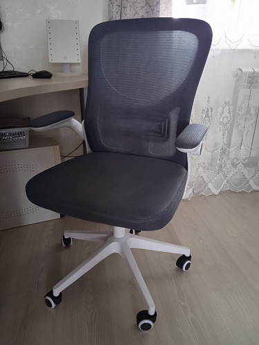 Компьютерное кресло Konfi pink / white фото покупателя 2