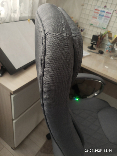 Компьютерное кресло Tron gray fabric фото покупателя 68