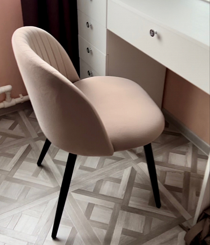 Стул на металлокаркасе Gabi gray / black фото покупателя 677