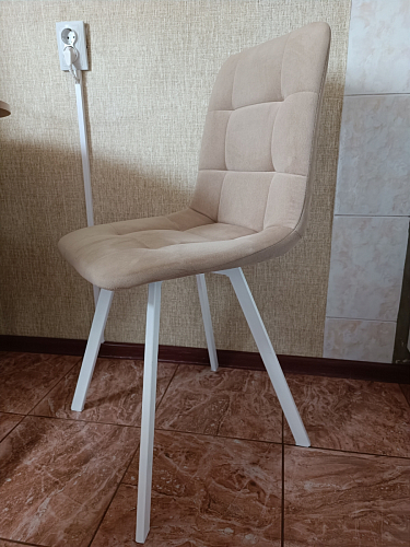 Стул на металлокаркасе Чилли зеленый / черный фото покупателя 1211