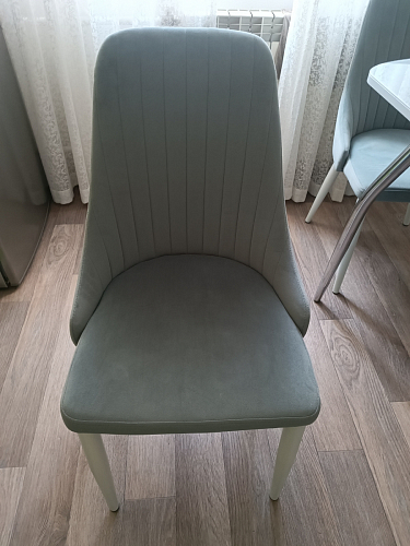 Стул на металлокаркасе Kora light purple / black фото покупателя 257