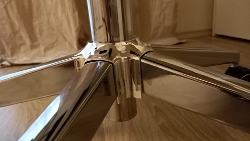 Компьютерное кресло Hiba gray / chrome фото покупателя 8