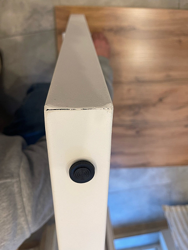 Стол Лота Лофт 140 25 мм черный матовый / бетон фото покупателя 396