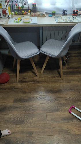 Деревянный стул Bonuss light gray / wood фото покупателя 23