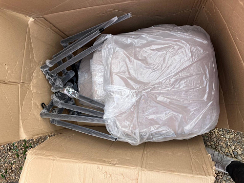 Стул на металлокаркасе Седа К латте / черный фото покупателя 105