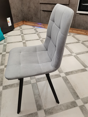 Стул на металлокаркасе Чилли К кирпичный / черный фото покупателя 466