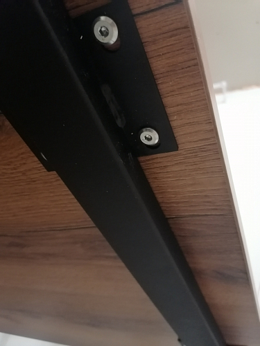 Стол раскладной Лота Лофт 120 25 мм юта / черный матовый фото покупателя 239