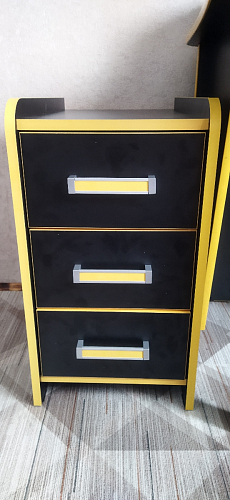 Тумба Ханна черная / красная - Уцененный экземпляр фото покупателя 108