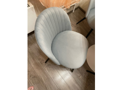 Стул на металлокаркасе Gabi blue / black фото покупателя 907