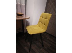 Стул на металлокаркасе Чилли синяя ткань / белый фото покупателя 60