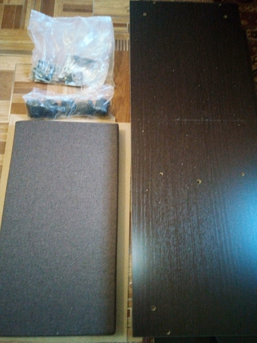 Обувница Аврора дуб млечный / венге фото покупателя 160