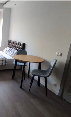 Стул на металлокаркасе Capri голубой фото покупателя 121