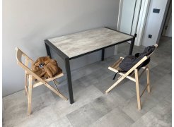 Стол Центавр бетон / графит фото покупателя 7