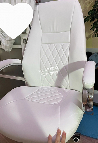 Компьютерное кресло Aragon dark grey - Уцененный экземпляр фото покупателя 66