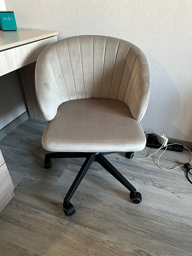 Компьютерное кресло Пард confetti silver серый / черный фото покупателя 173