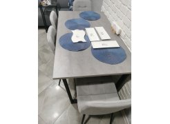 Стол Лота Лофт 140 25 мм юта / белый матовый фото покупателя 870