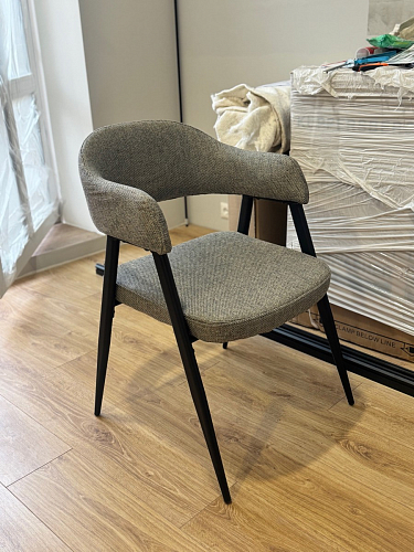 Стул на металлокаркасе Twin gray / black фото покупателя 31